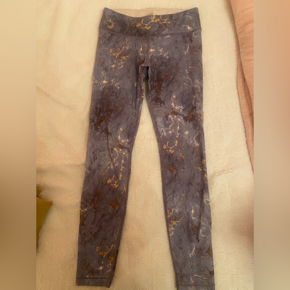 athleta marble leggings